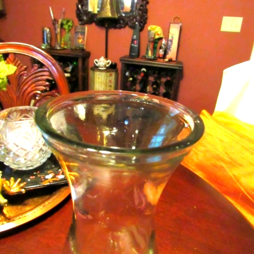 🌻 Fabulous Vintage Classic Clear Glass Juice Carafe - Picture 5 of 8